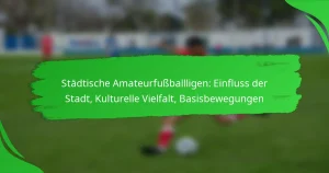 Städtische Amateurfußballligen: Einfluss der Stadt, Kulturelle Vielfalt, Basisbewegungen